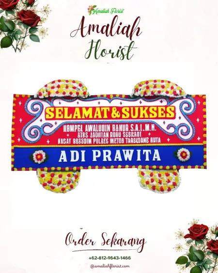 Papan Bunga Ucapan Selamat Ciampea